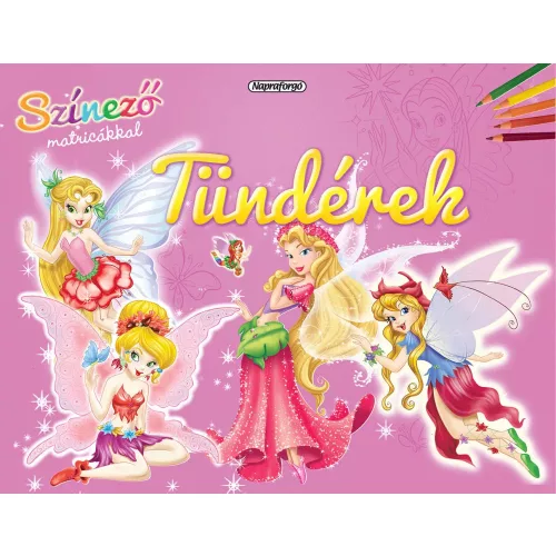 Színező Matricákkal - Tündérek