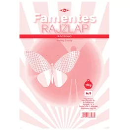 SchoolArt Rajzlap A/4 Famentes 120 gramm 10 Ív/Csomag