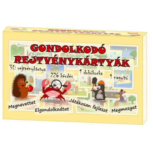 Gondolkodó Rejtvénykártyák