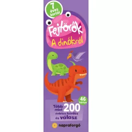 Fejtörők A dinókról 7 éves kortól