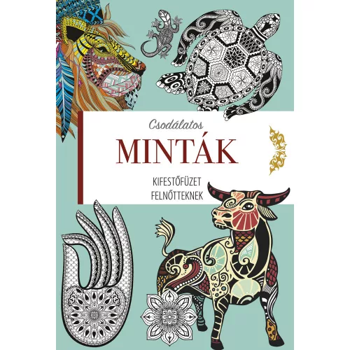 Kifestőfüzet felnőtteknek Csodálatos minták