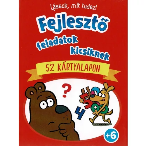 Lássuk, mit tudsz Fejlesztő feladatok kicsiknek