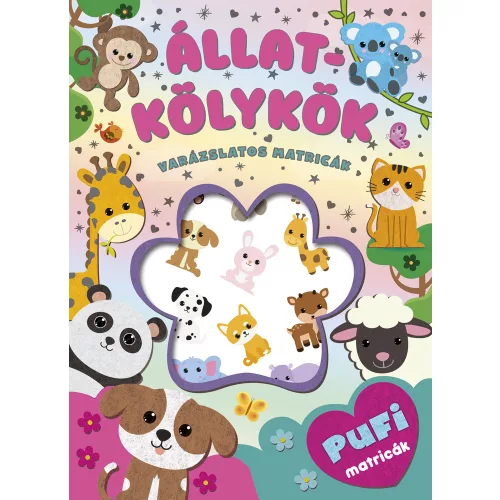 Varázslatos matricák Állatkölykök