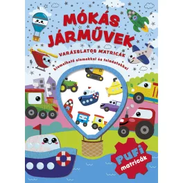 Varázslatos matricák Mókás járművek
