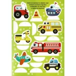 Varázslatos matricák Mókás járművek