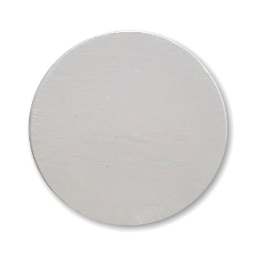 Mona Lisa Fakeretes Festővászon Kör Alakú 15 cm Fehér