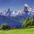 Ti-Flair Szalvéta 33 x 33 cm 3 Rétegű 20 lap/Csomag Landscape in the Alps