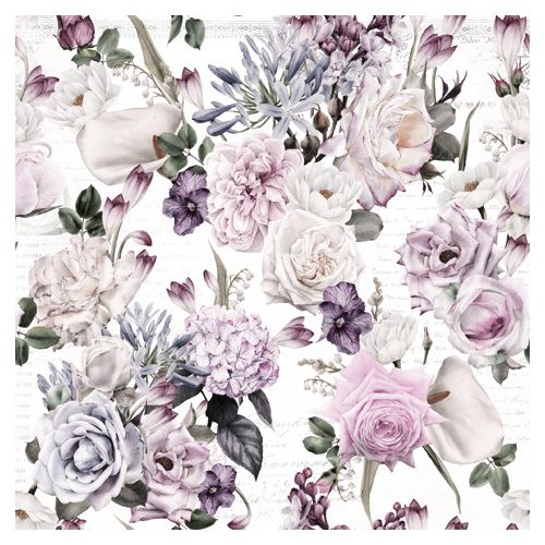 Ti-Flair Szalvéta 33x33 cm 3 Rétegű 20 Lap/Csomag Kukkien Iloa