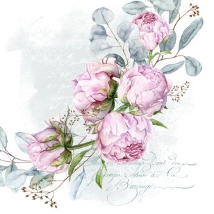 Ti-Flair Szalvéta 33x33 cm 3 Rétegű 20 Lap/Csomag Emilia