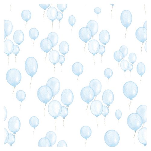 Ti-Flair Szalvéta 33 x 33 cm 3 Rétegű 20 lap/Csomag  Petit Ballons bleu