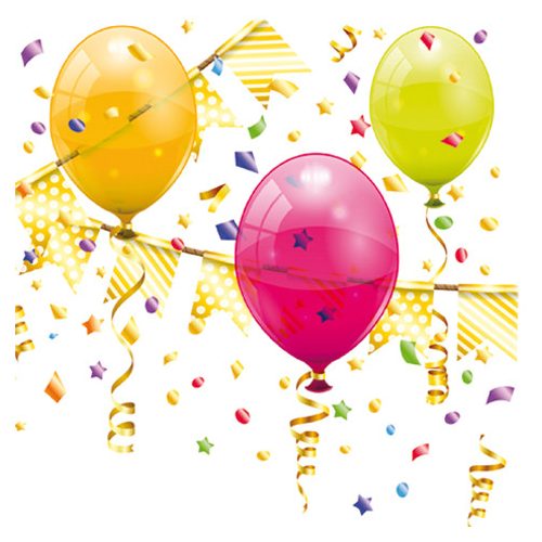 Ti-Flair Szalvéta 33x33 cm 3 Rétegű 20 Lap/Csomag Ambience De Fête