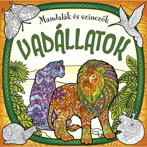 Mandalák és színezők Vadállatok