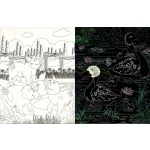 Rejtőzködő tanyasi állatok Kifestőfüzet kaparós és színezős oldalakkal