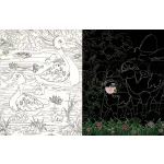 Rejtőzködő tanyasi állatok Kifestőfüzet kaparós és színezős oldalakkal