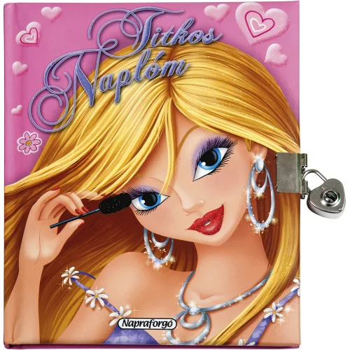 Titkos Naplóm Személyes Napló És Jegyzetfüzet Íráshoz, Gondolatok És Emlékek Rögzítésére, Mindennapi Használatra