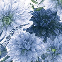   Ti-Flair Szalvéta 33x33 cm 3 Rétegű 20 Lap/Csomag Claudette Navy