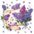Ti-Flair Szalvéta 33 x 33 cm 3 Rétegű 20 Lap/Csomag Lettre De Printemps