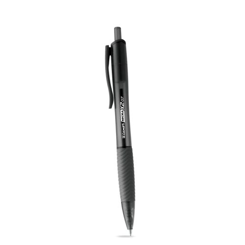 Luxor Micra X2 Golyóstoll 0,7 mm Fekete Tinta Nyomógombos
