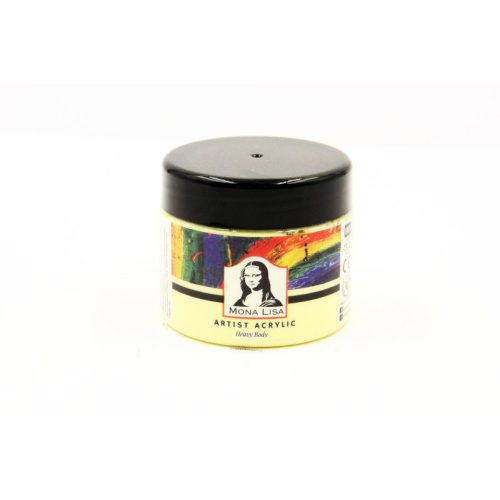 Mona Lisa Heavy Body Akrilfesték 125 ml Sárga
