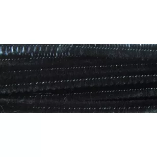 CreArt Zsenília 10x300 mm Fekete 10 Darab/Csomag