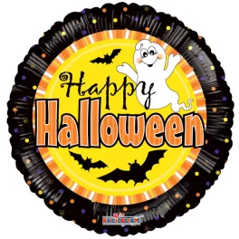 Halloween Lufi Fólia 23 cm Szellemes