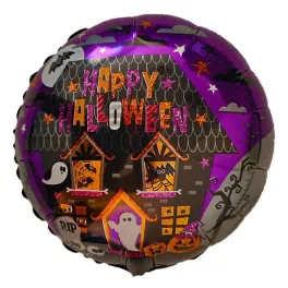Halloween Lufi Fólia 23 cm Kísértetház
