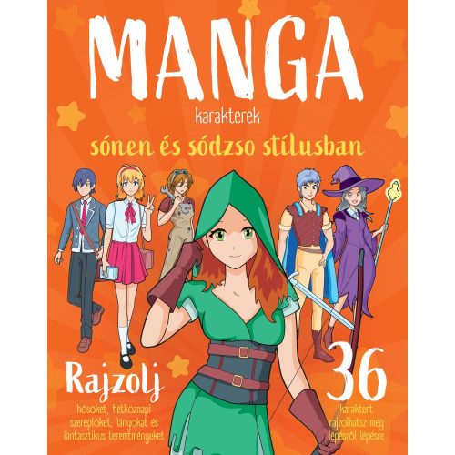 Manga Karakterek Sónen És Sódzso Stílusban