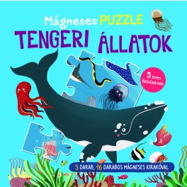 Mágneses Puzzle Tengeri Állatok