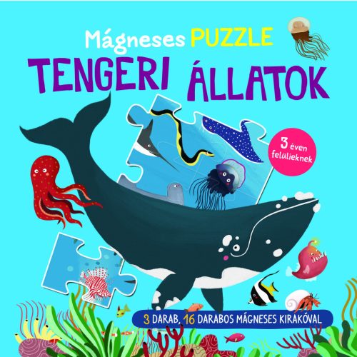 Mágneses Puzzle Tengeri Állatok