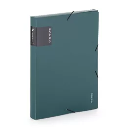 Verde Füzetbox A/4 30 mm Gumis Zöld