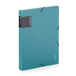 Verde Füzetbox A/4 30 mm Gumis Milano Kék