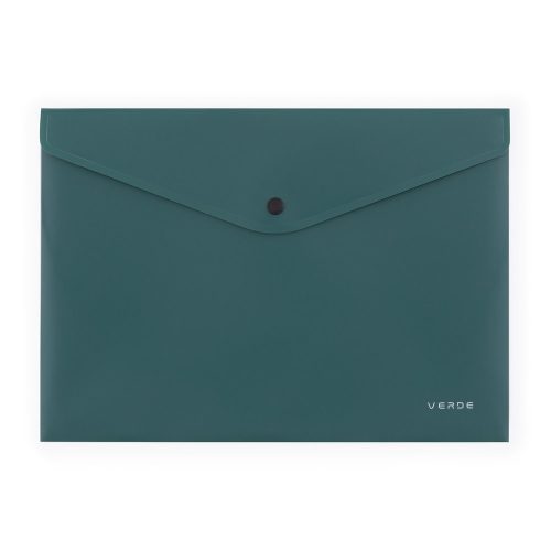 Verde Irattartó Tasak A/4 Zöld Patentos