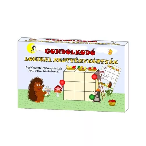 Gondolkodó - Logikai rejtvénykártyák