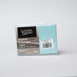   Szilikonos Boríték 70x100 mm Smooth Blue 130 gramm 10 Darab/Csomag