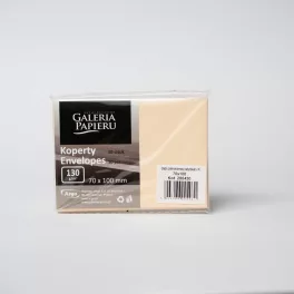   Szilikonos Boríték 70x100 mm Smooth Dark Cream 130 gramm 10 Darab/Csomag