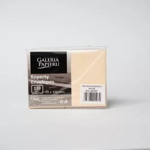   Szilikonos Boríték 70x100 mm Smooth Dark Cream 130 gramm 10 Darab/Csomag