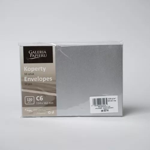 Szilikonos Boríték LC/6 Pearl Silver 120 gramm 10 Darab/Csomag
