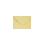 Szilikonos Boríték 70x100 mm Smooth Satin Yellow 130 gramm 10 Darab/Csomag