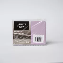   Szilikonos Boríték 70x100 mm Smooth Lavender 130 gramm 10 Darab/Csomag