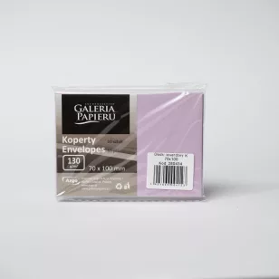   Szilikonos Boríték 70x100 mm Smooth Lavender 130 gramm 10 Darab/Csomag