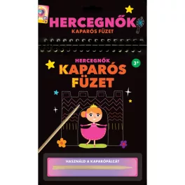   Kaparós Füzet – Hercegnők Kreatív Foglalkoztató Gyerekeknek Kézügyességet És Kreativitást Fejlesztő Mesés Hercegnők Kastélyok És Varázslatos Tájak Felfedezéséhez Ideális Időtöltés Minden Kis Álmodozónak