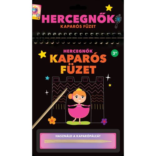 Kaparós Füzet – Hercegnők Kreatív Foglalkoztató Gyerekeknek Kézügyességet És Kreativitást Fejlesztő Mesés Hercegnők Kastélyok És Varázslatos Tájak Felfedezéséhez Ideális Időtöltés Minden Kis Álmodozónak