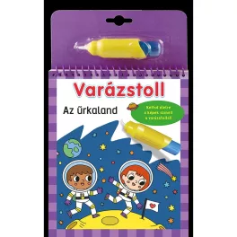   Varázstoll Az Űrkaland Vízzel Festhető Újrahasználható Interaktív Kifestő Gyerekeknek