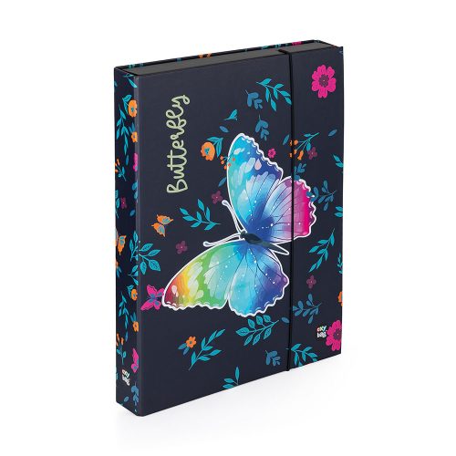 Füzetbox A/4 4,5 cm Butterfly 2