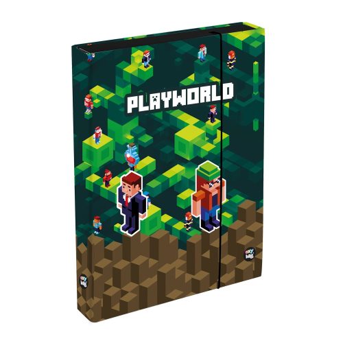Füzetbox A/4 4,5 cm Playworld