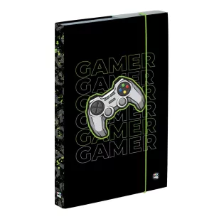 Füzetbox A/4 3,5 cm Gamer
