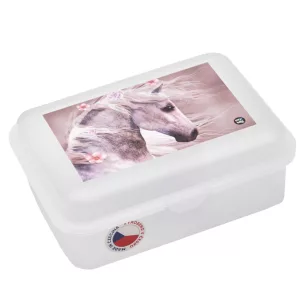 Uzsonnás Doboz Kivehető Betéttel Horse Romantic