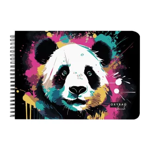 Vázlatfüzet A/3 190 gramm 40 Lapos Panda