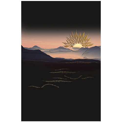 Editor Képeslap 11,5x17,4 cm Iconnes Naplemente