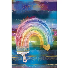 Editor Képeslap 11,5x17,4 cm Sentimento Szivárvány